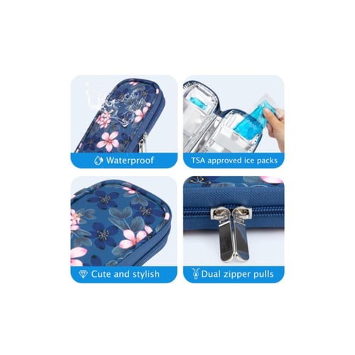 حافظة أنسولين+2جل تبريد