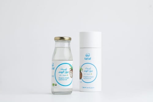 زيت جوز الهند عضوي 200 مل علبة زجاج