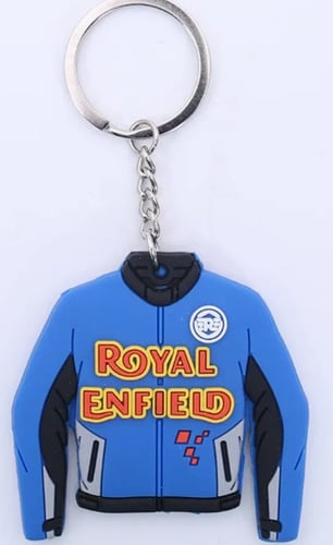 تعليقة مفاتيح شكل سترة دراجة نارية