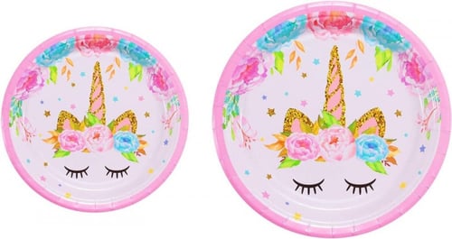 مجموعة حفلة يونيكورن 172 قطعة