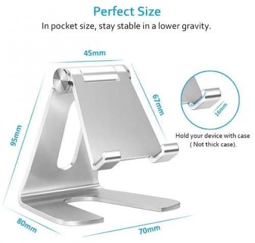 حامل جوال وتابلت معدني