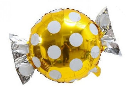 بالون معدني حلوى شكل 2