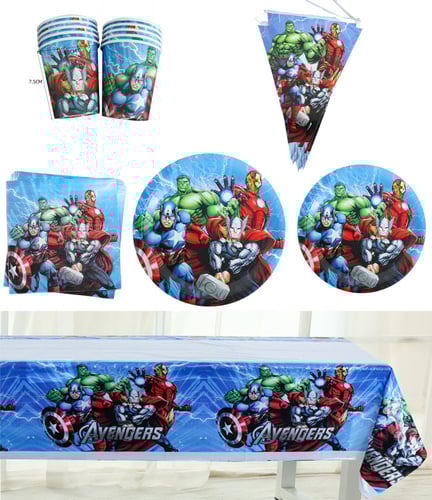 مجموعة حفلة الأبطال ( Avengers ) 52 قطعة