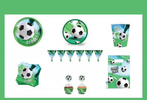 مجموعة حفلة كرة القدم 162 قطعة