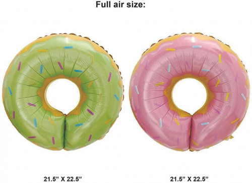 2 بالون معدني دونات