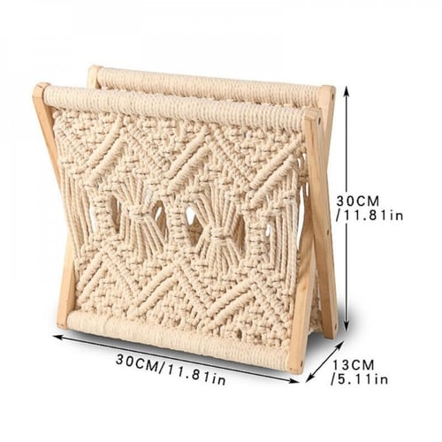 سلة تخزين بوهيمية