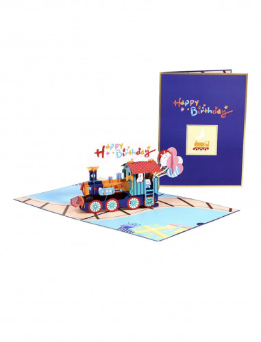 بطاقة عيد ميلاد 3D