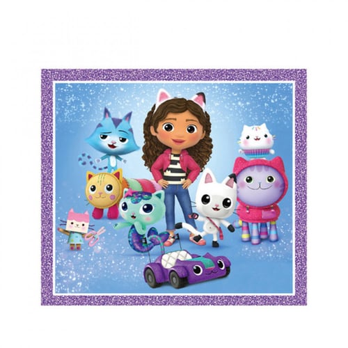 مجموعة حفلة بيت الدمى ( Gabby's Dollhouse ) 52 قطع...