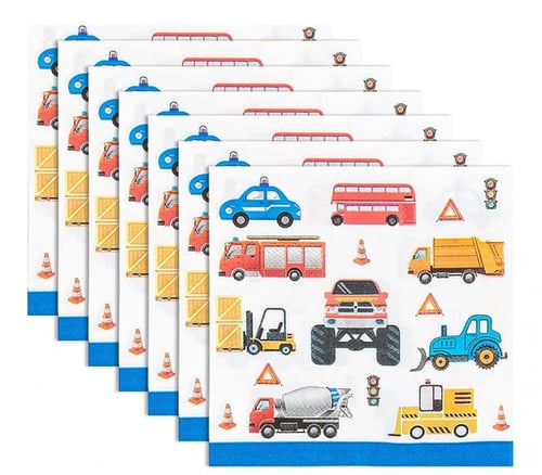 مجموعة حفلة المركبات 52 قطعة