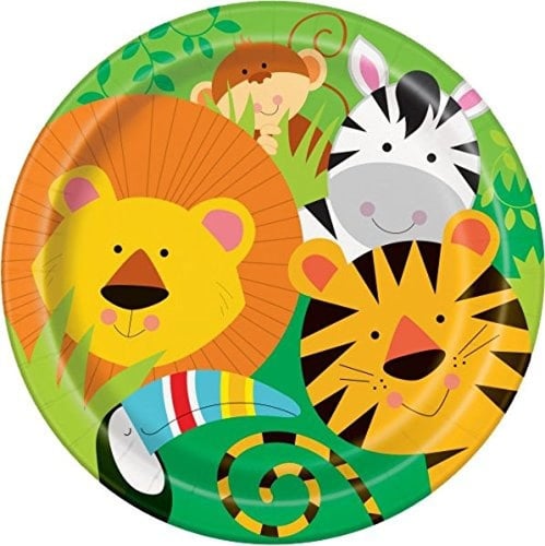 ثيم حفلة الغابة السعيدة 234 قطعة