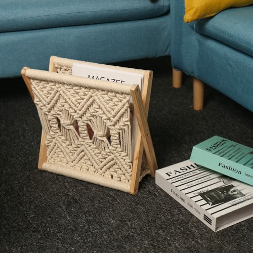 سلة تخزين بوهيمية