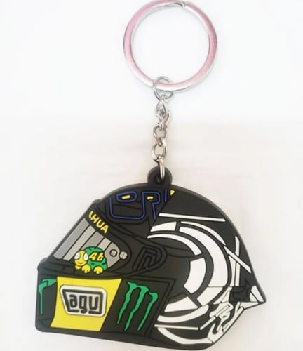 تعليقة مفاتيح شكل سترة دراجة نارية