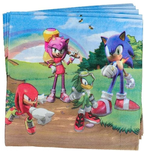 مجموعة حفلة سونيك 52 قطعة