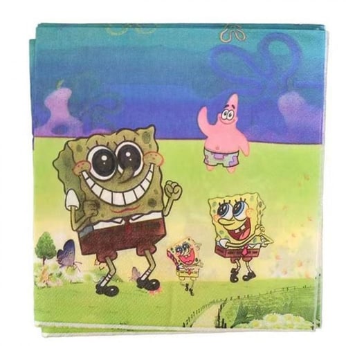 مجموعة حفلة سبونج بوب 52 قطعة