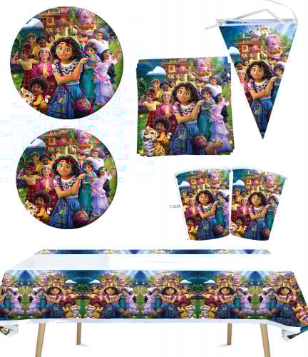 مجموعة حفلة إنكانتو 52 قطعة