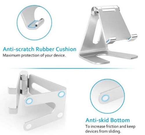 حامل جوال وتابلت معدني