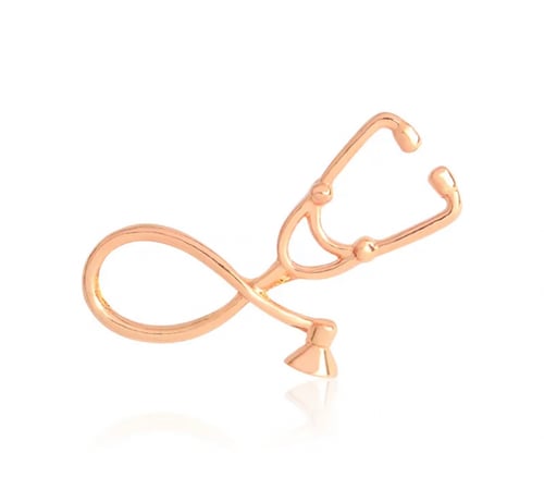 دبوس - بنز سماعة طبية