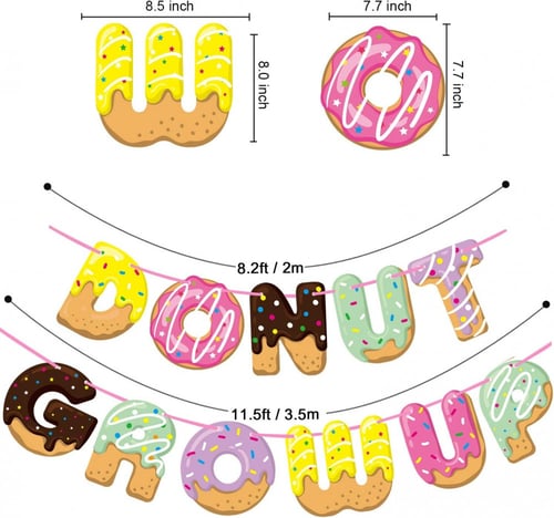 مجموعة حفلة عشاق الدونات 100 قطعة