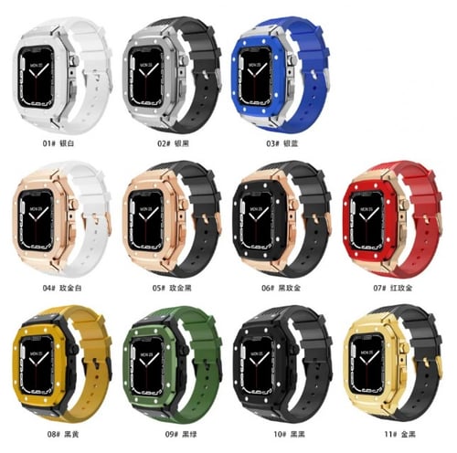 سوار عصري لساعة ابل من السيليكون