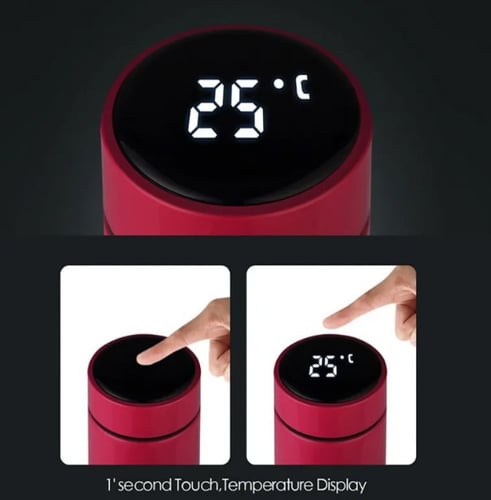 حافظة حرارة مع شاشة رقمية