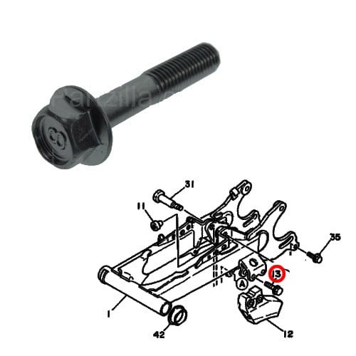 مسمار عضمة توجيه جنزير بانشي وكالة
