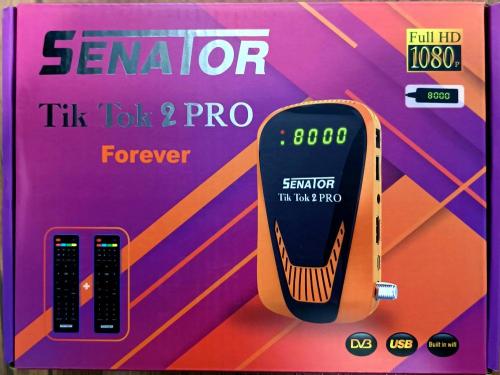 ريسيفر سيناتور تيك توك 2 برو Senator TikTok 2 PRO