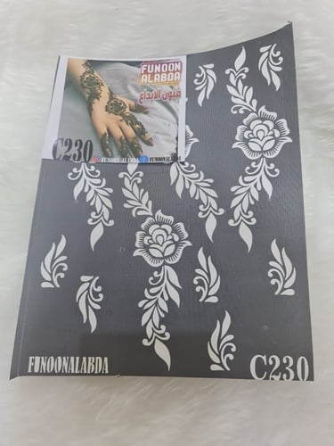 استيكر حناء لليدين موديل C230