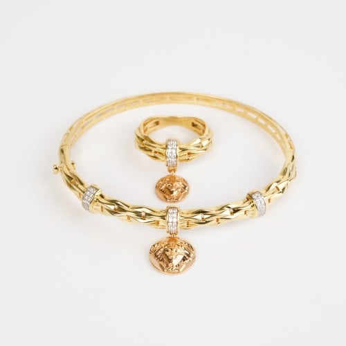 إسوارة مع خاتم Bracelet C + Ring 07