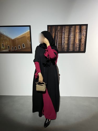 عباية الف (امكانية تغيير اللون الفوشي)