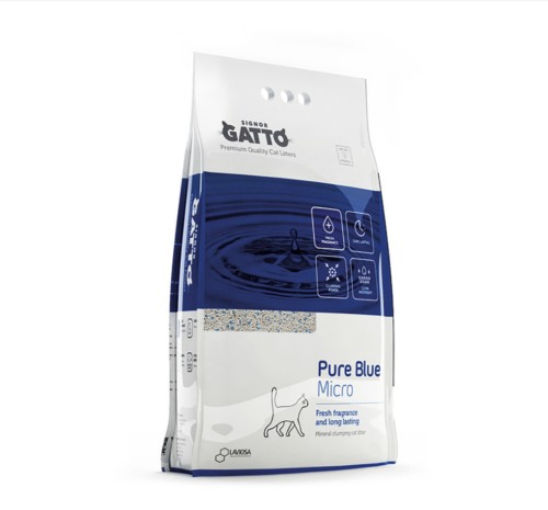 سينيور غاتو الأزرق النقي رمل مهد للقطط 10 لتر￼ ￼