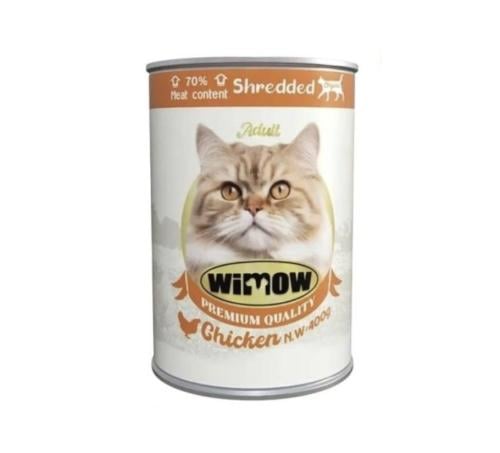 ويمو معلب قطط بنكهة الدجاج 400 جرام