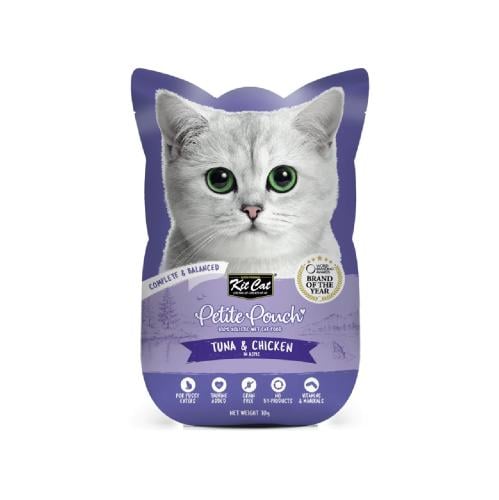 كت كات بتيت باوتش غذاء كامل - تونا ودجاج 70غ