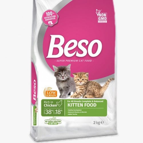 بيسو طعام جاف للقطط الصغيرة بالدجاج 2k