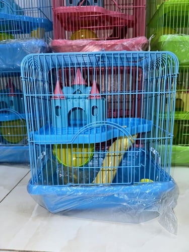 قفص هامستر بيت القلعة طابق واحد - حجم متوسط