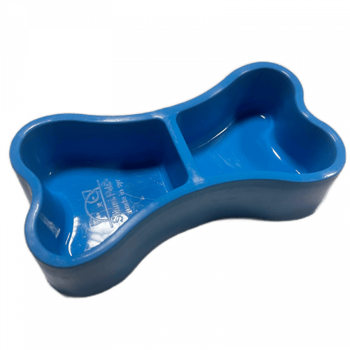 وعاء مزدوج للأكل والماء حجم كبير