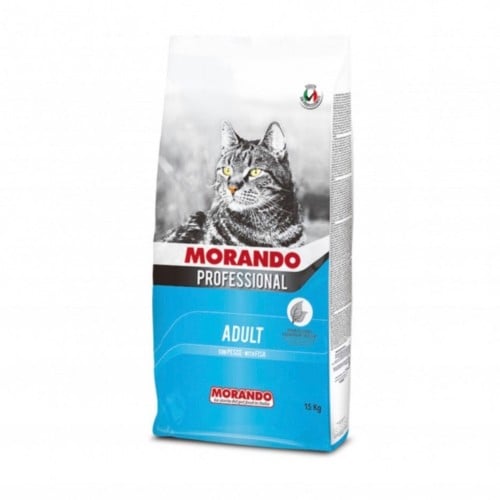موراندو طعام جاف للقطط البالغه بنكهة الاسماك 15كيل...