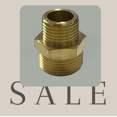 جلبه ذكر 3/4 *1/2 بوصة نحاس