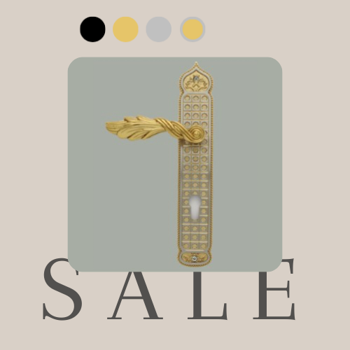 مقبض باب تركي KAN ثقيل فاخر موديل 162.02