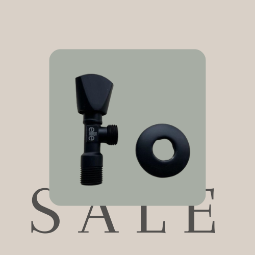 محبس زاويه 1/2 بوصه اسود ELITE