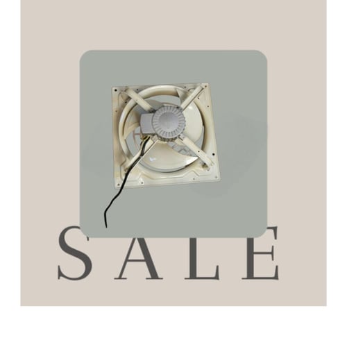 مروحة شفط حديد 35سم حديد كوري