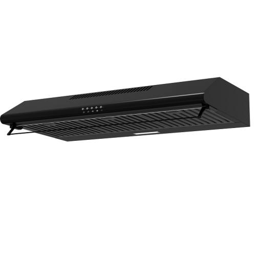البا شفاط مطبخ جداري كاست 90 سم أسود ST90-480BK