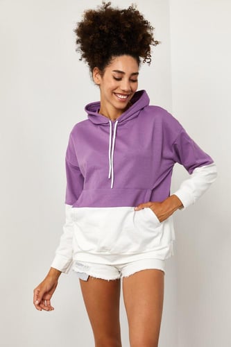 هودي نسائي مع قبعة - صناعة تركية - رقم المديل: XAN...