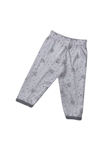 طقم بجامة بناتية بنطلون مع سويتر - 3-12 شهر