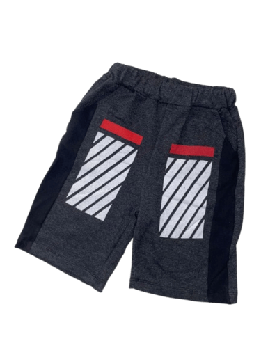 طقم ولادي تيشيرت مع شورت بتصميم وطبعة شارجر مميزة...