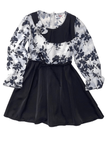 فستان بناتي بنقش الأزهار من عمر 6 إلى 10 سنوات بعد...