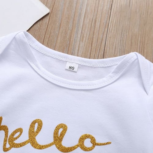 طقم أطفال بناتي بتصميم عصري من 3 قطع من 6 إلى 24 ش...