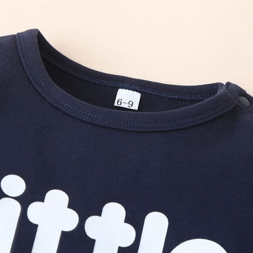 افرول ولادي بلون كحلي من 3 إلى 24 شهر