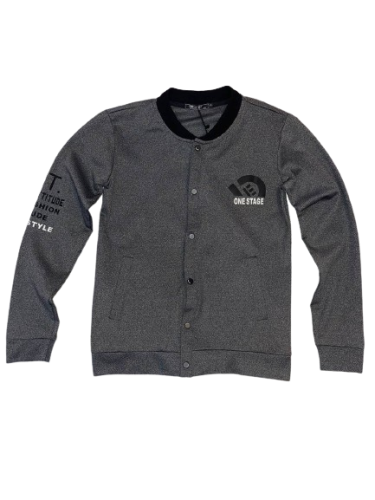 جاكيت رجالي باللون الرمادي