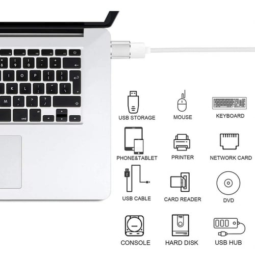 محول ذكي متوافق مع الجوالات والايباد واللابتوب