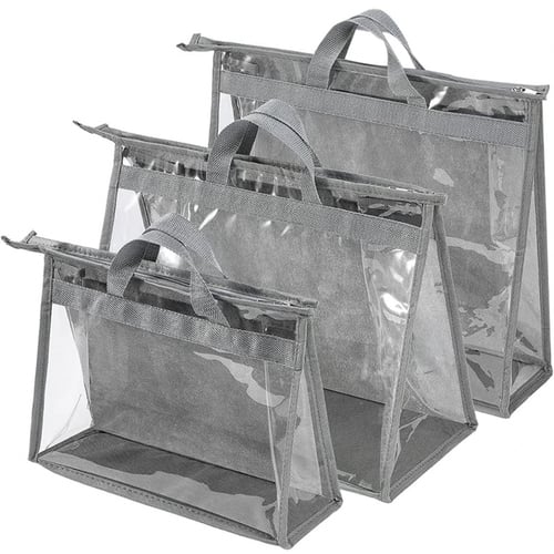 حقيبة شفافة لحفظ الحقائب الماركة والمقتنيات الثمين...